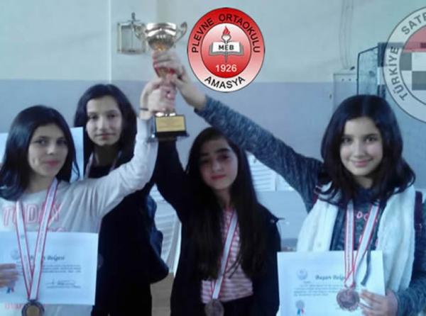 Amasya Okul Sporları Satranç İl Birinciliği Yarışmasına Katıldık